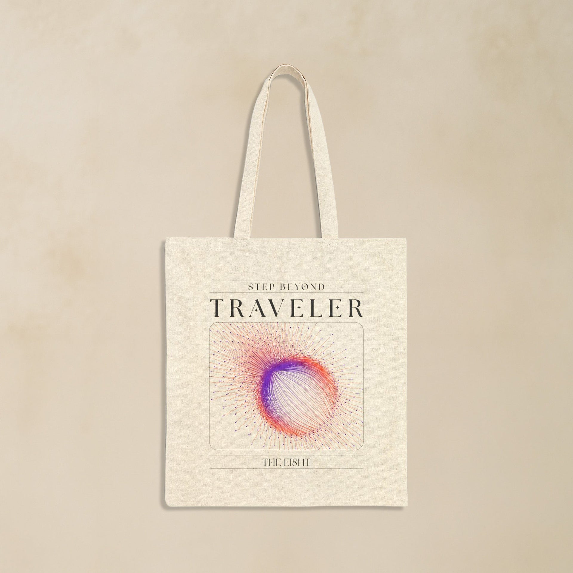 Beyond | Traveler Cotton Tote Bag - Organic Apparel by The Ei8ht