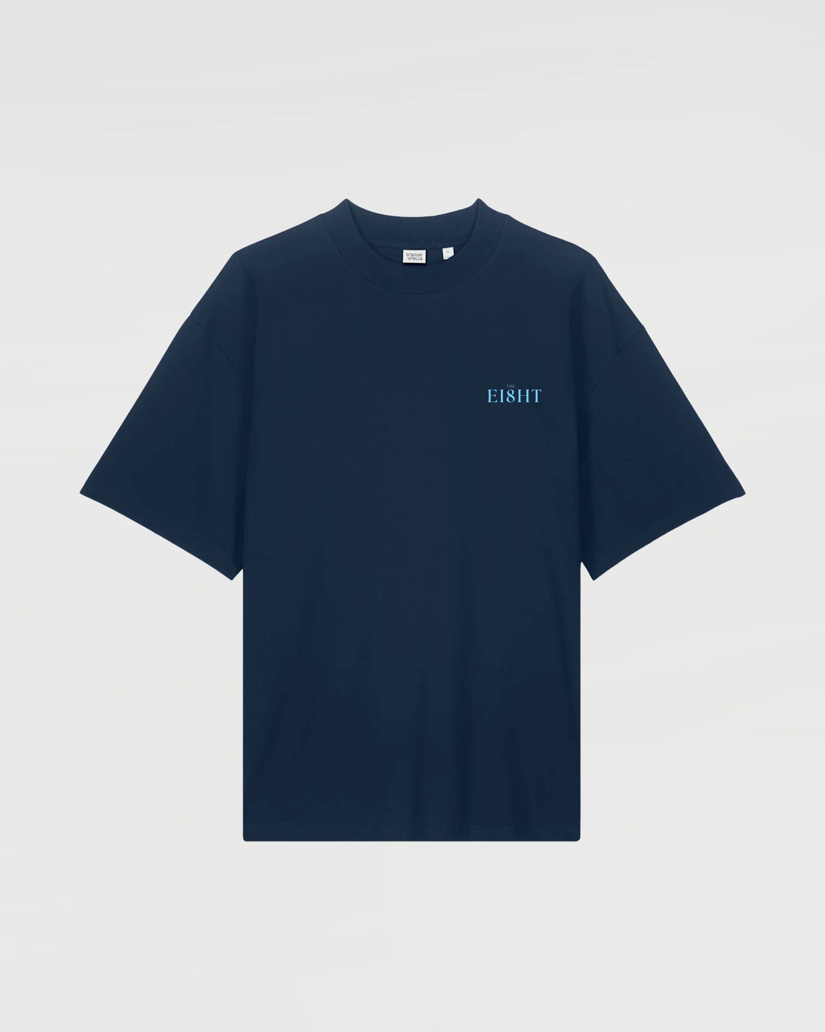 Beyond - Traveler | Oversized - Organic Cotton T-Shirt | Navy | Men - Organic Apparel by The Ei8ht