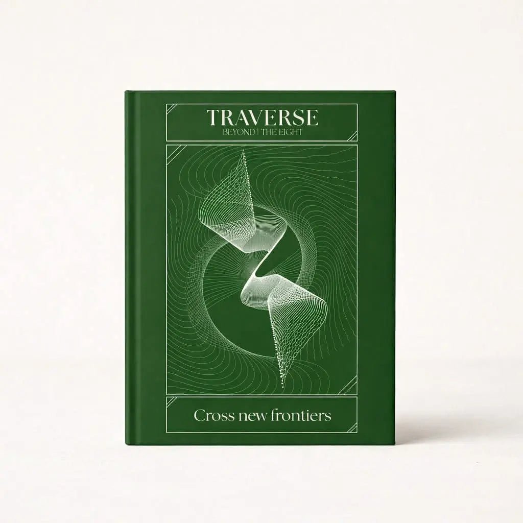 Hardcover Notebook B5 - Organic Apparel by The Ei8ht