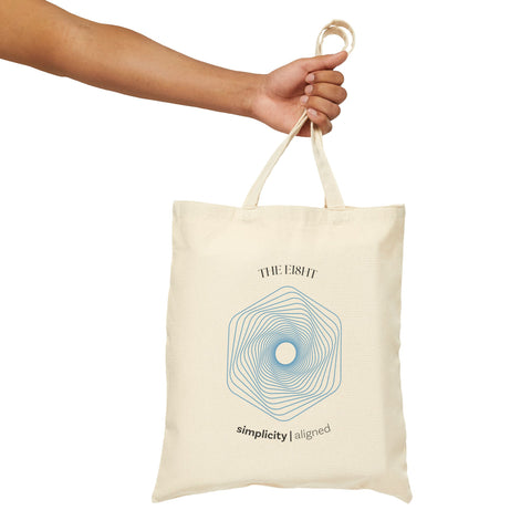 Aligned Cotton Tote Bag
