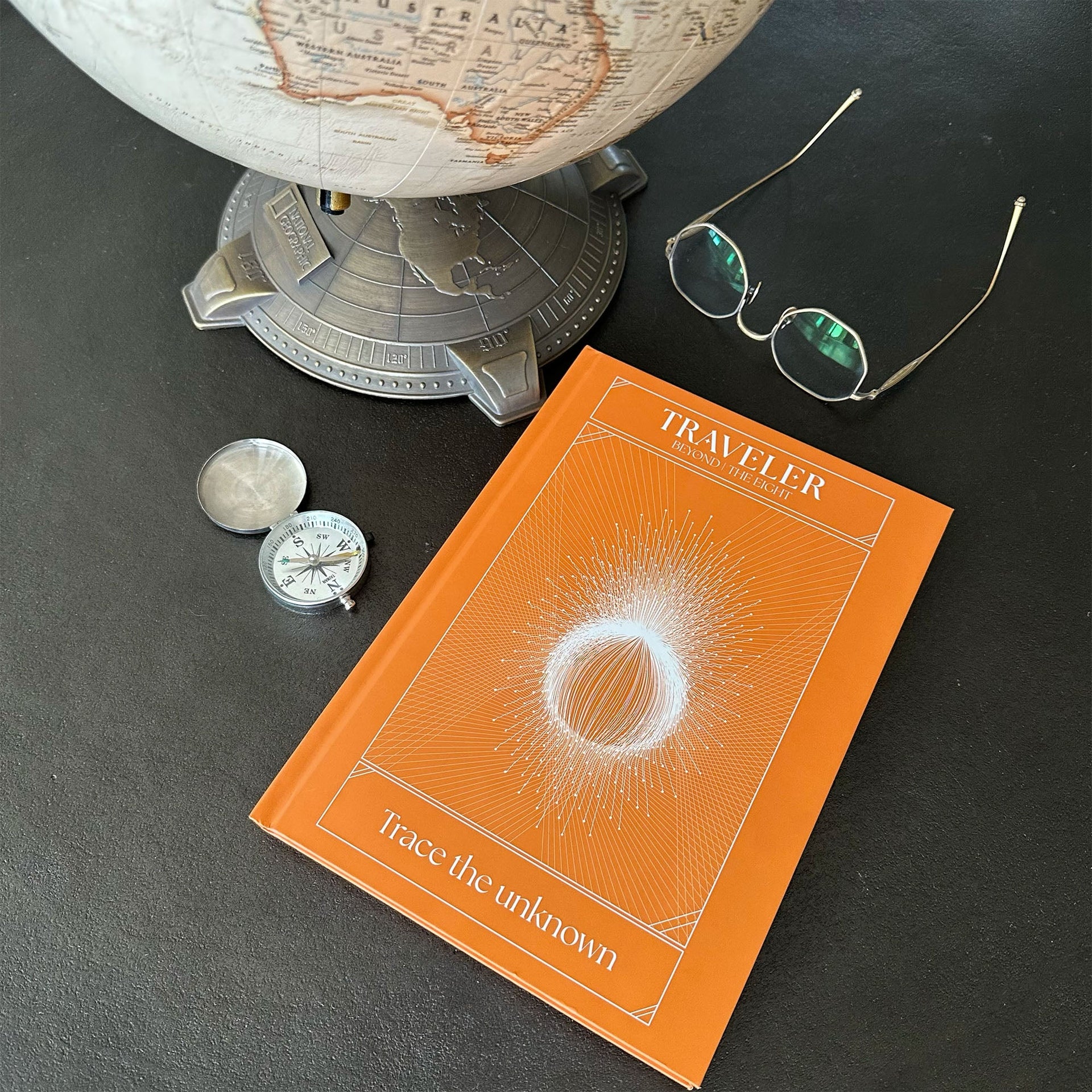 Traveler Journal – Trace the Unknown | Beyond Collection by The Ei8ht - Organic Apparel by The Ei8ht