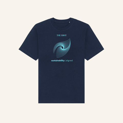 Sustainability Aligned | Oversized T-Shirt | Navy