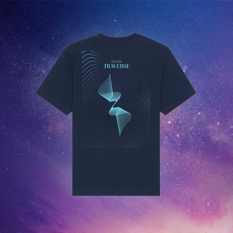 Beyond Traverse | Back Print | Navy T-Shirt