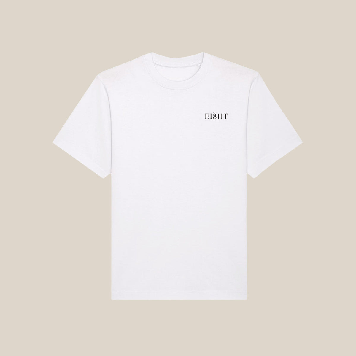 Beyond Portal | Back Print | White T-Shirt - Organic Apparel by The Ei8ht
