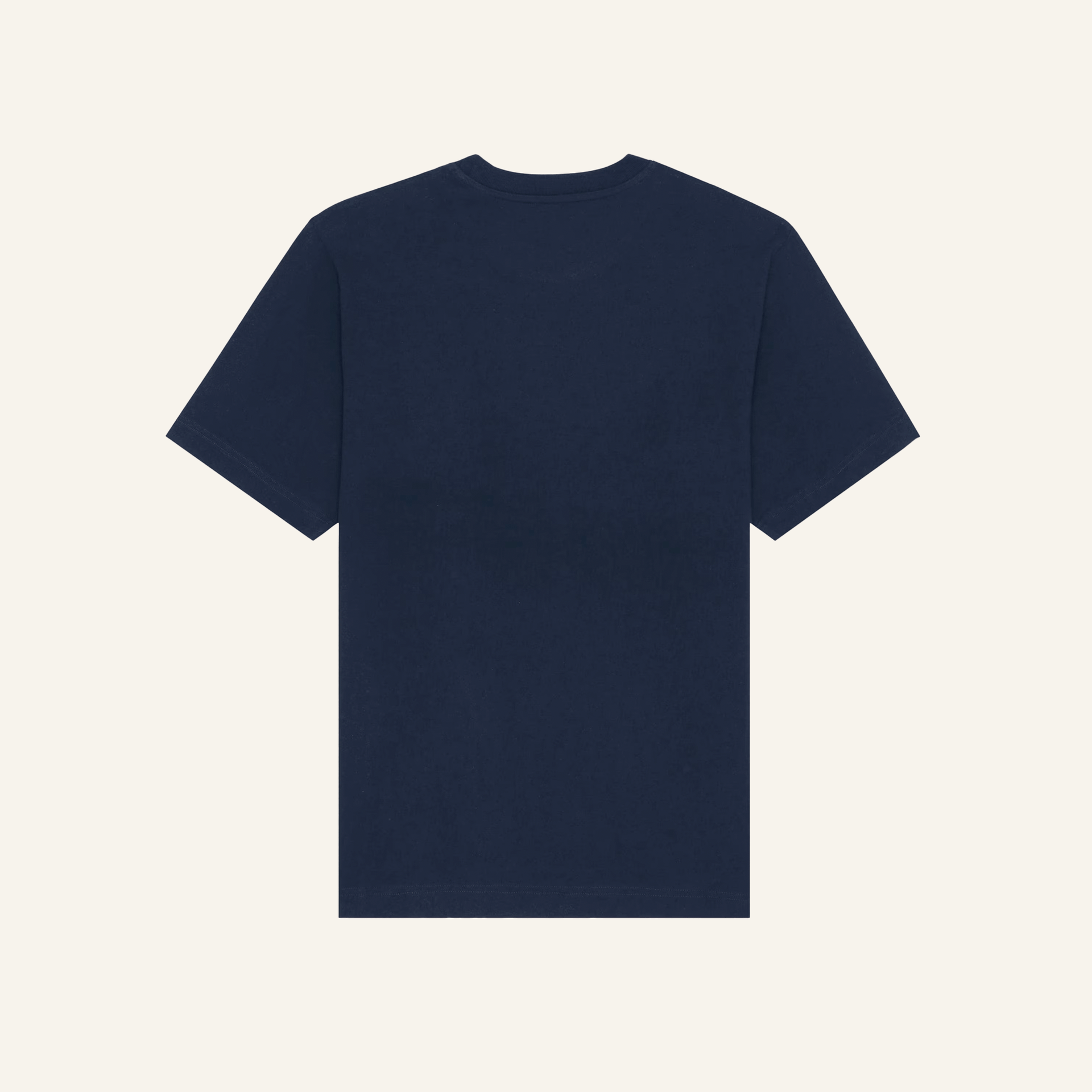 Beyond Transcend | Front Print | Navy T-Shirt - Organic Apparel by The Ei8ht