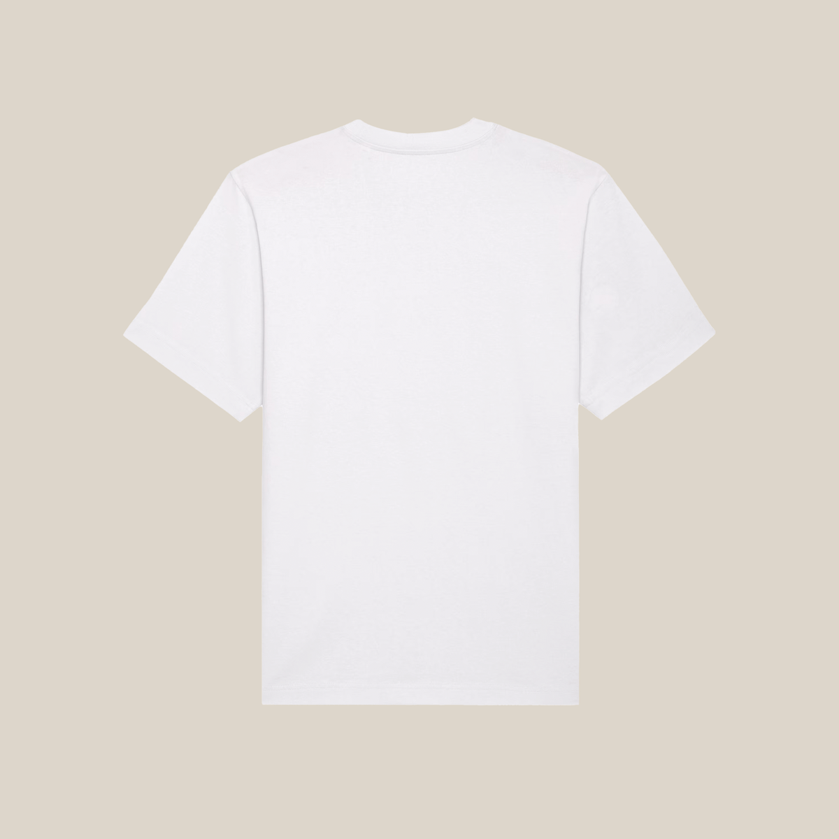 Beyond Transcend | Front Print | White T-Shirt - Organic Apparel by The Ei8ht