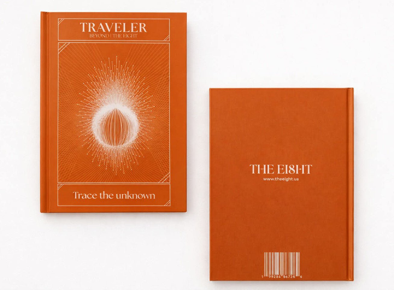 Hardcover Notebook B5 - Organic Apparel by The Ei8ht