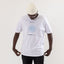 Simplicity Aligned | Oversized T-Shirt | White - Organic Apparel by The Ei8ht