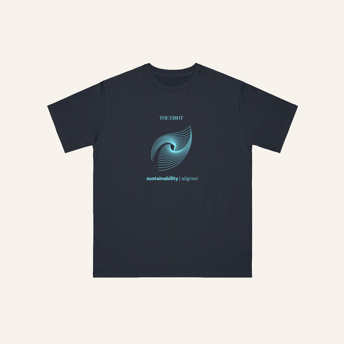 Sustainability Organic T-Shirt | Pacific - Organic Apparel by The Ei8ht