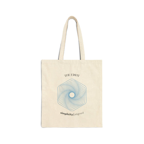 Aligned Cotton Tote Bag