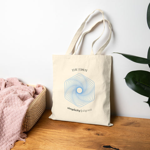 Aligned Cotton Tote Bag