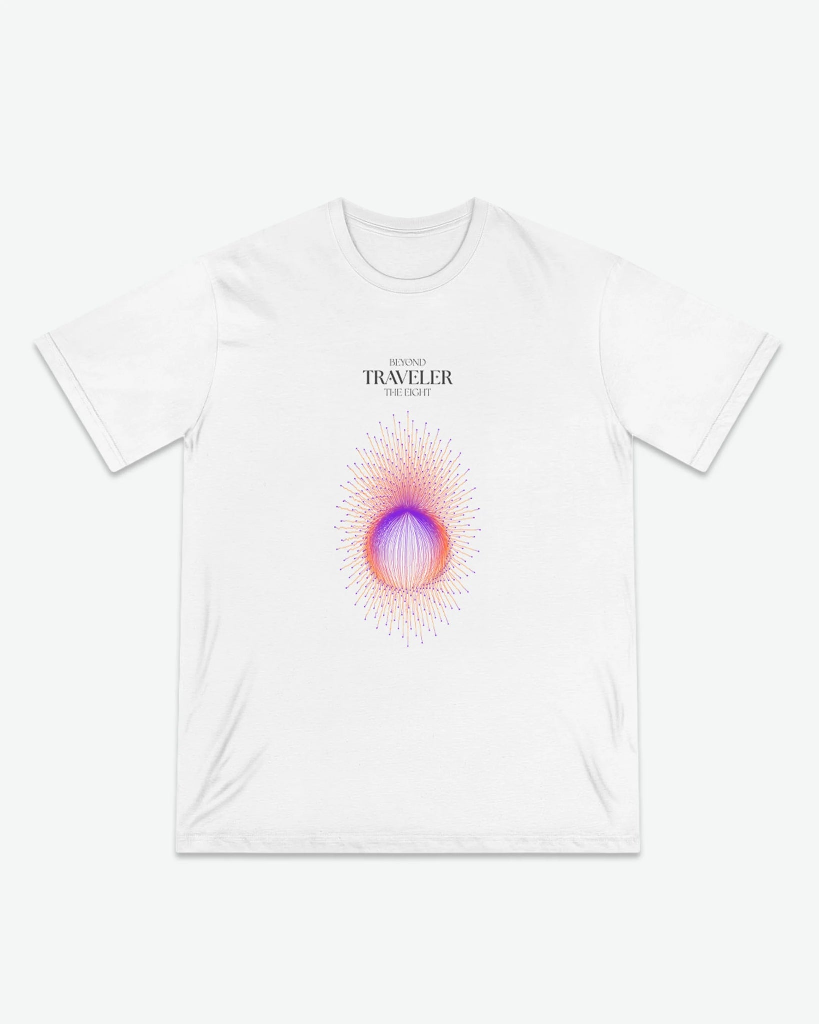 Traveler Organic Cotton T-Shirt - White | The Ei8ht - Organic Apparel by The Ei8ht
