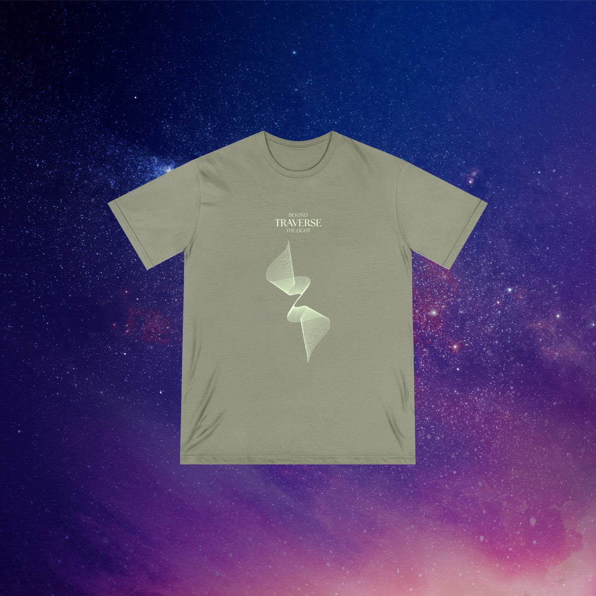 Traverse Organic Cotton T-Shirt | Eucalyptus Unisex - Organic Apparel by The Ei8ht