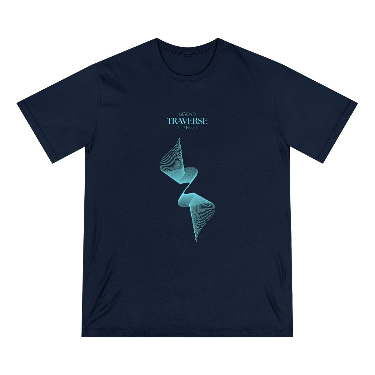 Traverse Organic Cotton T-Shirt | Navy Unisex - Organic Apparel by The Ei8ht