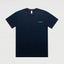 Traverse | Relaxed - fit Organic Cotton T-Shirt | Navy | Back Print - Organic Apparel by The Ei8ht